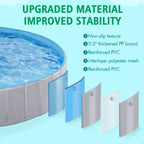 Piscine pliable Yaheetech pour animaux de compagnie, baignoire pour chiens, pour jardin et cour