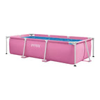 INTEX Above Ground Backyard Swimming Pool, Pink