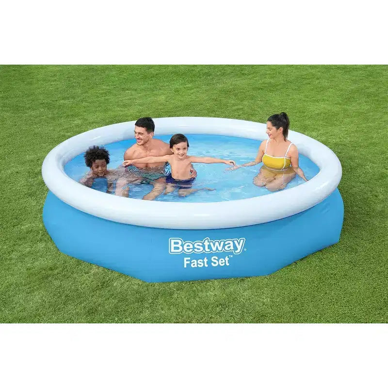 Piscine hors sol Bestway Fast Set 3,05 m x 66 cm, avec anneau supérieur gonflable