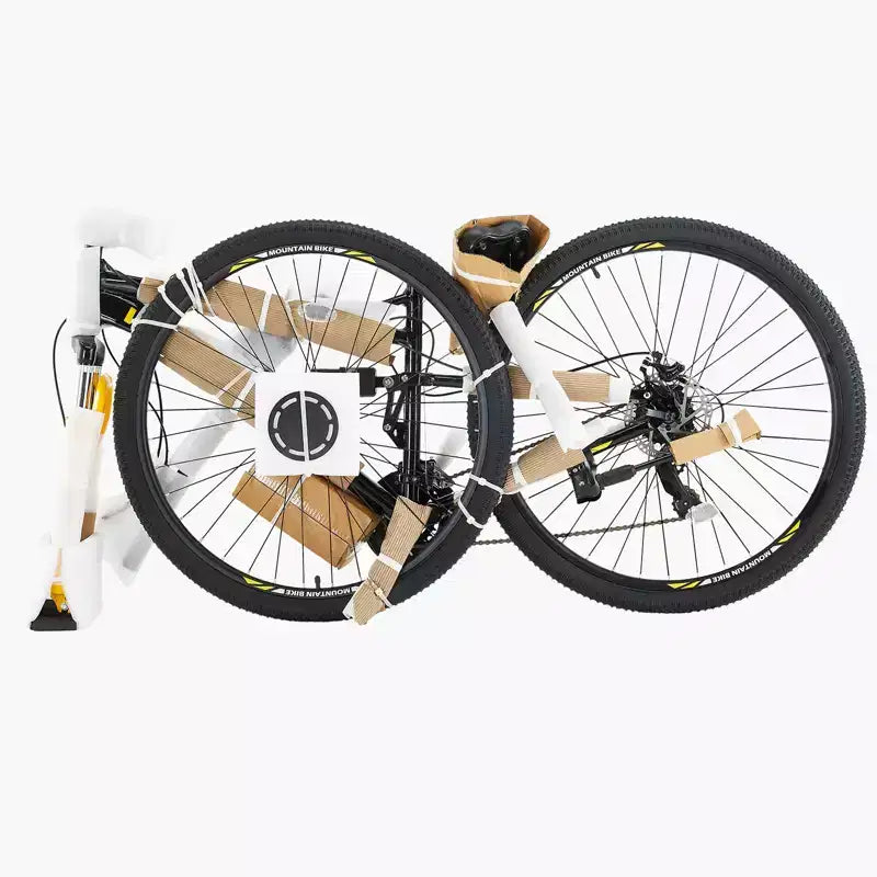 VTT NAYSAYE 29 pouces 24 vitesses, suspension avant, freins à disque double pour l'aventure tout-terrain, noir, 57,87*9,45*30,91