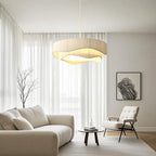 Lustre moderne et élégant à 4 lumières LED au design irrégulier