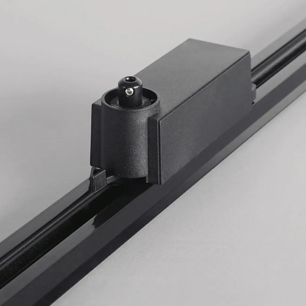 Suspension moderne noire réglable conique pour îlot de cuisine