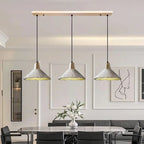 Suspension en bois gris avec motif de feuille de ginkgo pour salon