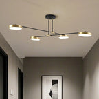Plafonnier LED contemporain d'intérieur avec abat-jour en acrylique