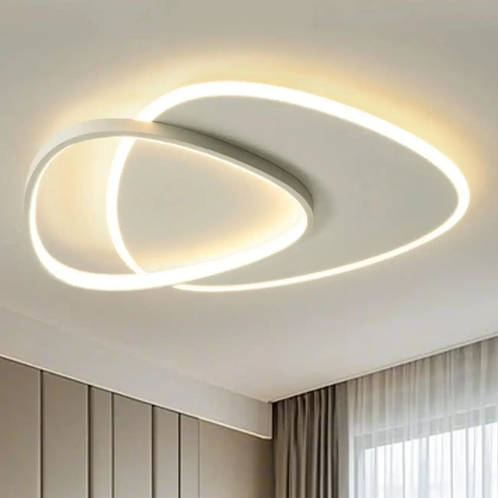Plafonnier LED encastré élégant avec variateur à 3 niveaux