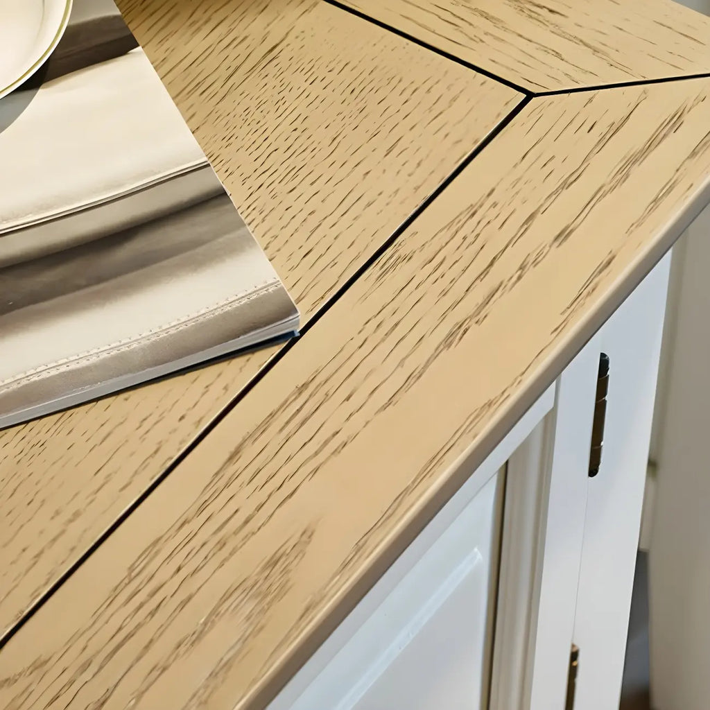 Mobile TV 71 Coastal Wood Brown con ante a battente e gambe