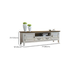 Mobile TV 71 Coastal Wood Brown con ante a battente e gambe