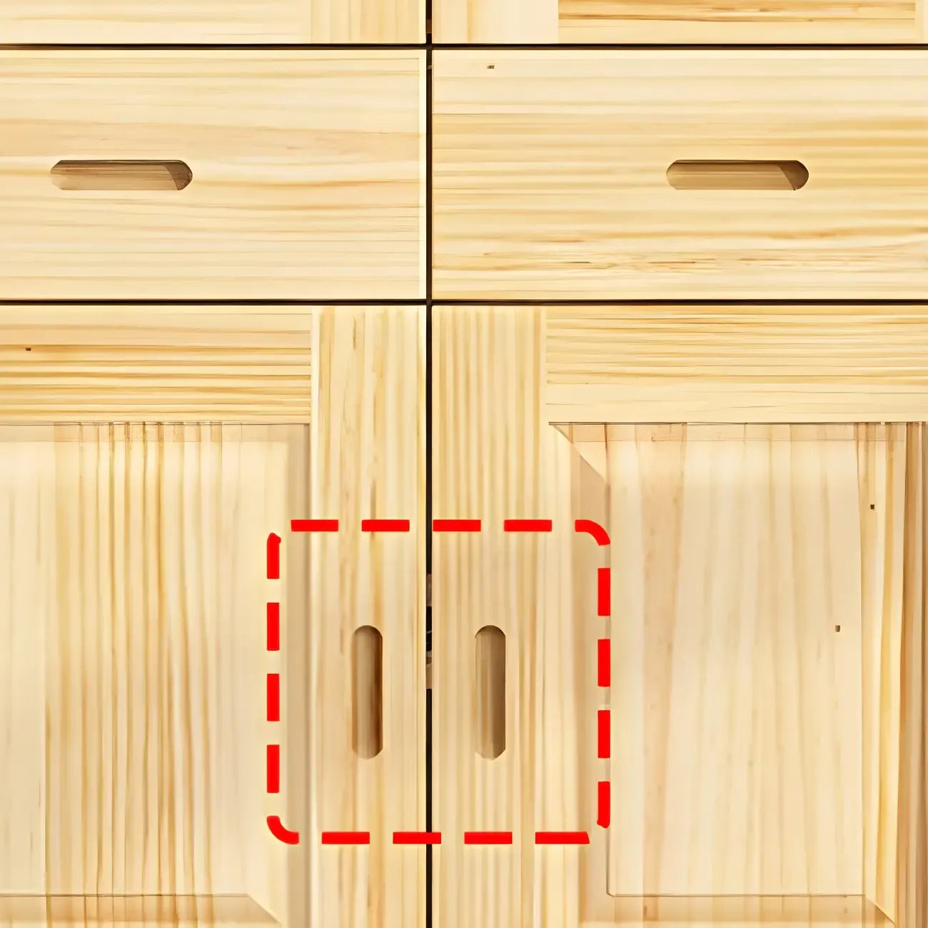 Libreria antica in legno a 5 ripiani con ante in vetro