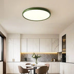 Plafonnier LED rond en acrylique à intensité variable pour usage résidentiel