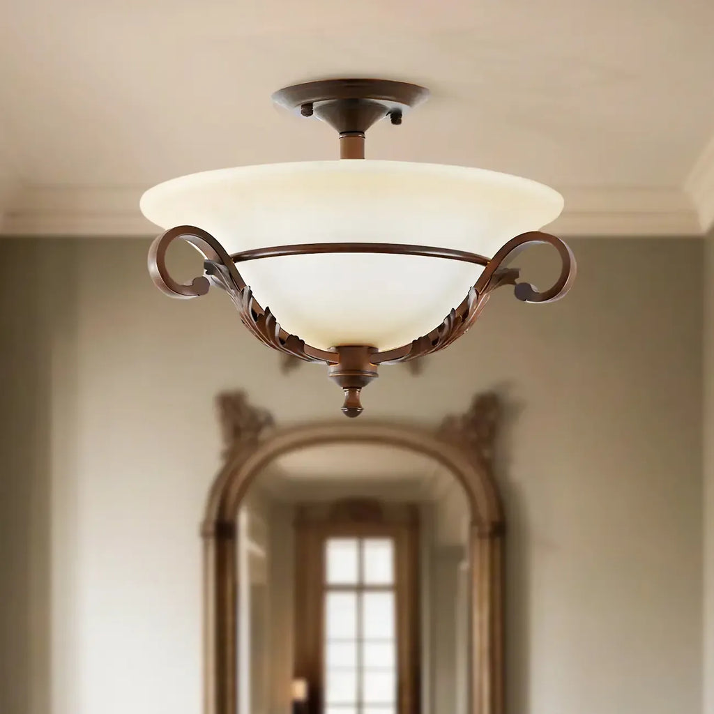 Plafonnier contemporain à 3 lumières pour la décoration du salon