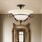Plafonnier contemporain à 3 lumières pour la décoration du salon