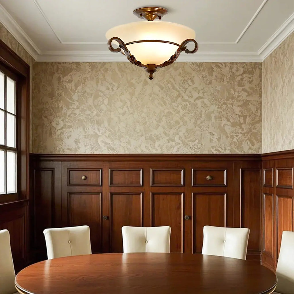Plafonnier contemporain à 3 lumières pour la décoration du salon