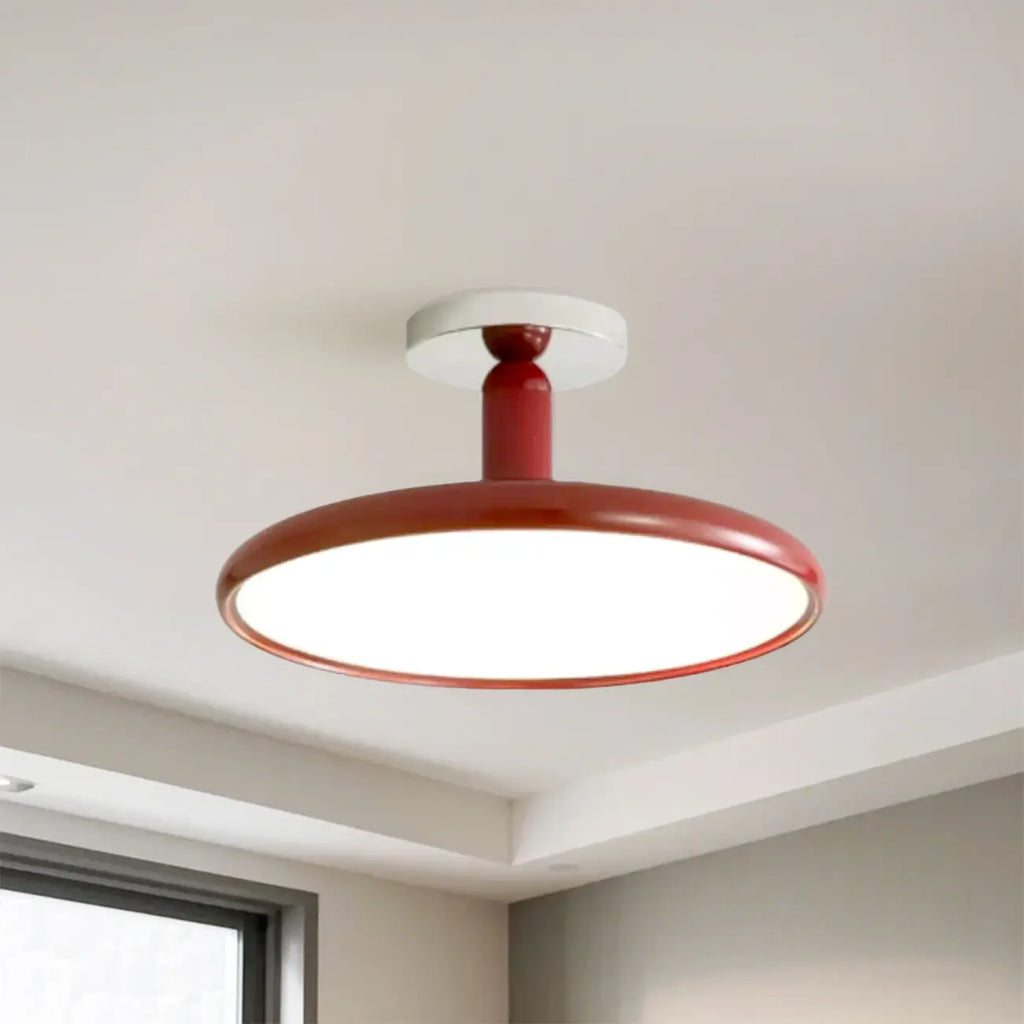 1 plafonnier semi-encastré à DEL à intensité variable pour usage résidentiel