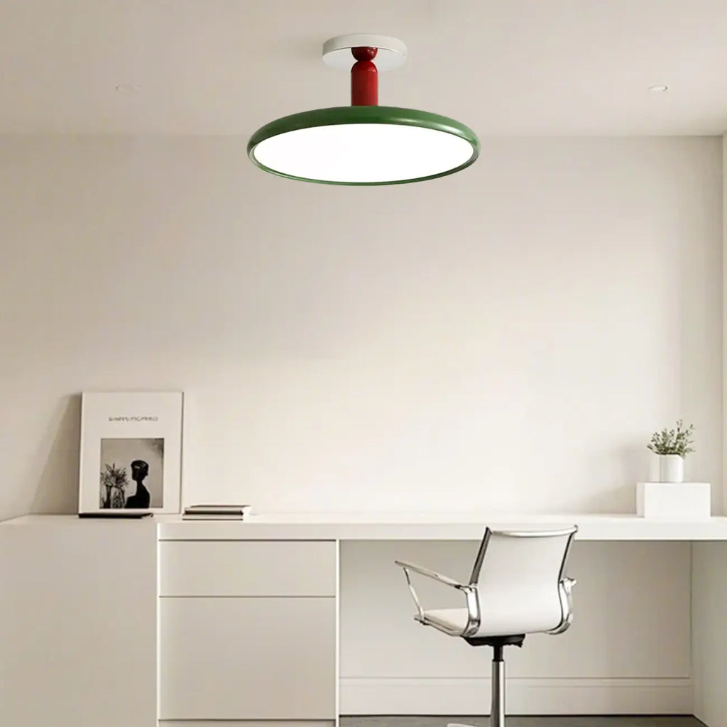 1 plafonnier semi-encastré à DEL à intensité variable pour usage résidentiel