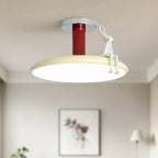 1 plafonnier semi-encastré à DEL à intensité variable pour usage résidentiel