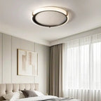 Plafonnier LED blanc à intensité variable pour salon