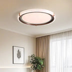 Plafonnier LED blanc à intensité variable pour salon