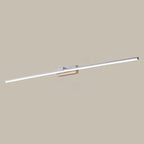Luminaire de salle de bain linéaire long en gel de silice pour meuble-lavabo