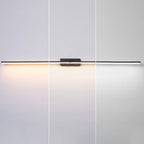 Luminaire de salle de bain linéaire long en gel de silice pour meuble-lavabo