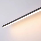 Luminaire de salle de bain linéaire long en gel de silice pour meuble-lavabo