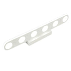 Applique a barra a LED a 6 luci bianca in acrilico per bagno