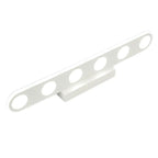 Applique a barra a LED a 6 luci bianca in acrilico per bagno