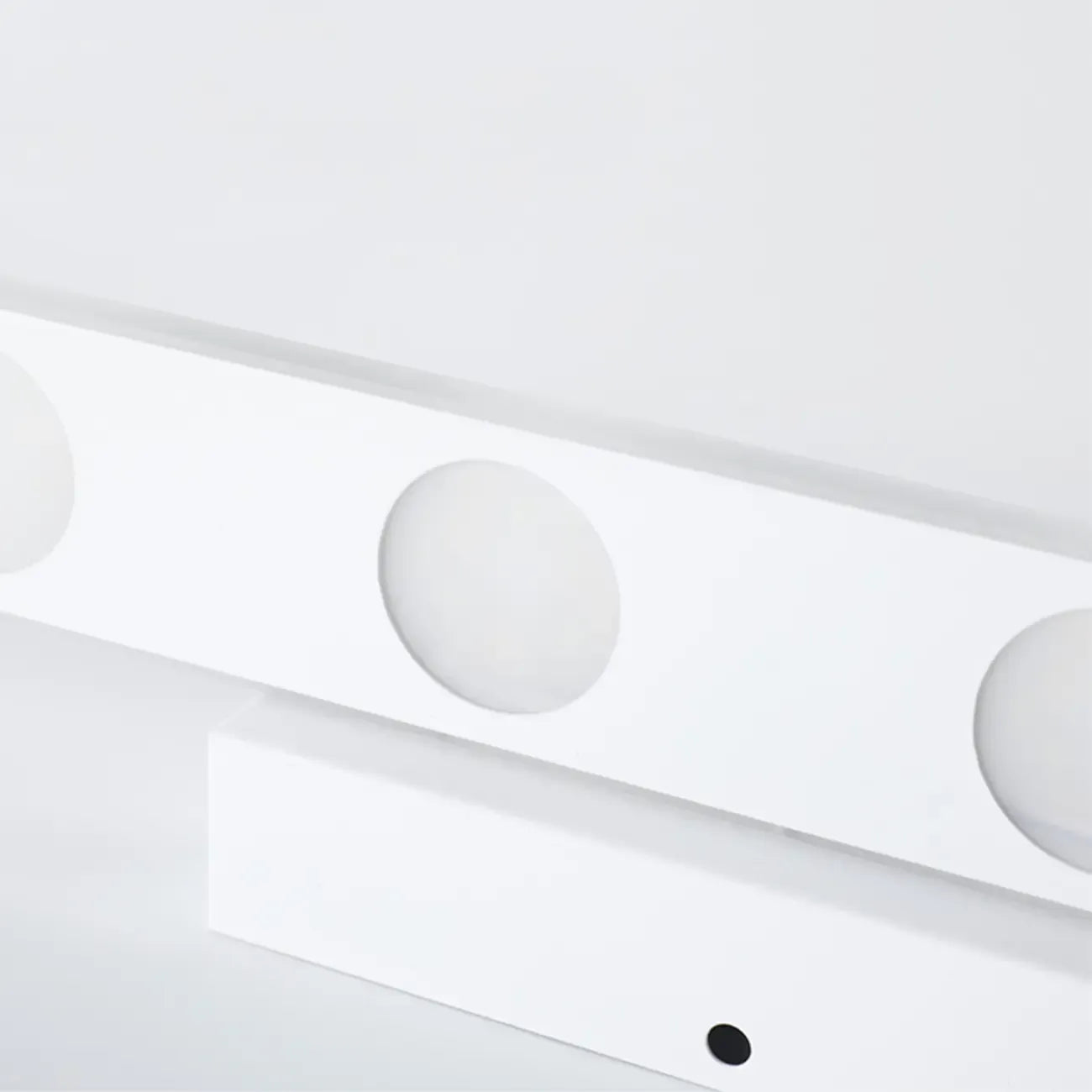 Applique a barra a LED a 6 luci bianca in acrilico per bagno