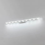 Applique a barra a LED a 6 luci bianca in acrilico per bagno