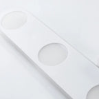 Applique a barra a LED a 6 luci bianca in acrilico per bagno