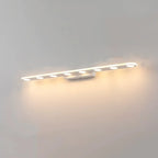 Applique a barra a LED a 6 luci bianca in acrilico per bagno