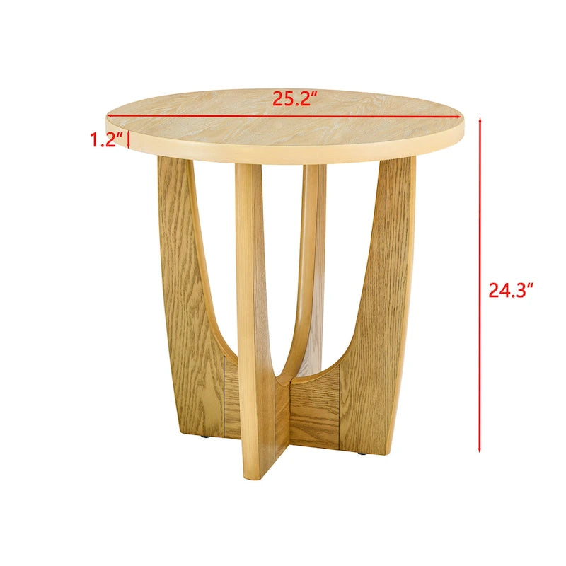 Table d'appoint ronde