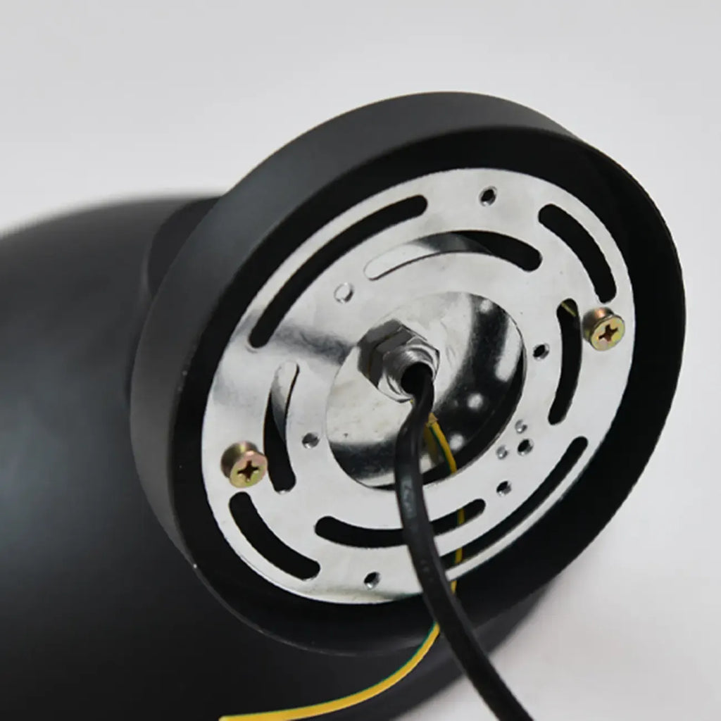Mini applique murale extérieure moderne en métal noir à LED