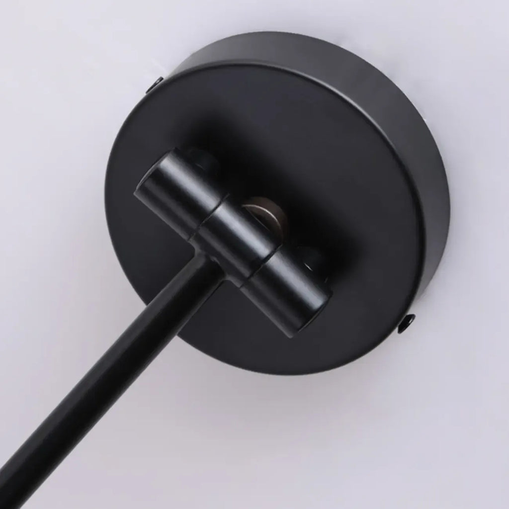 18 Lampade da parete a braccio orientabile piccole da comodino con paralume in legno
