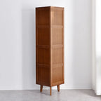 Armoire de rangement d'angle moderne en bois brun pour la maison