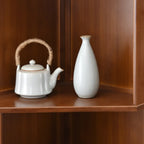 Armoire de rangement d'angle moderne en bois brun pour la maison