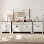 Buffet de style campagnard WAMPAT 122 W, grand modèle, avec portes et étagère réglable.