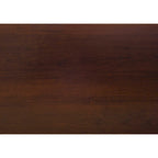 Meuble TV en bois marron foncé de 42 pouces avec étagères ouvertes pour téléviseurs de 55 pouces, console média pour salon - 19.75H x 15.5W x 42L
