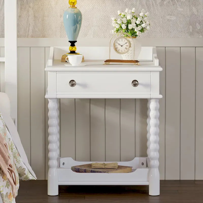 Set camera da letto in stile retrò a 4 pezzi di Harper&Bright Designs