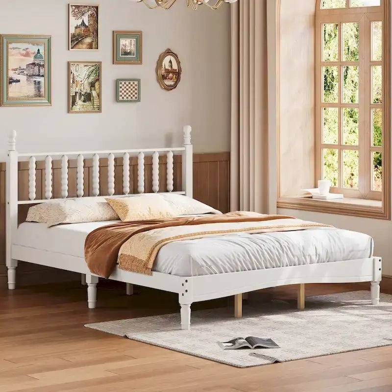 Set camera da letto in stile retrò a 4 pezzi di Harper&Bright Designs
