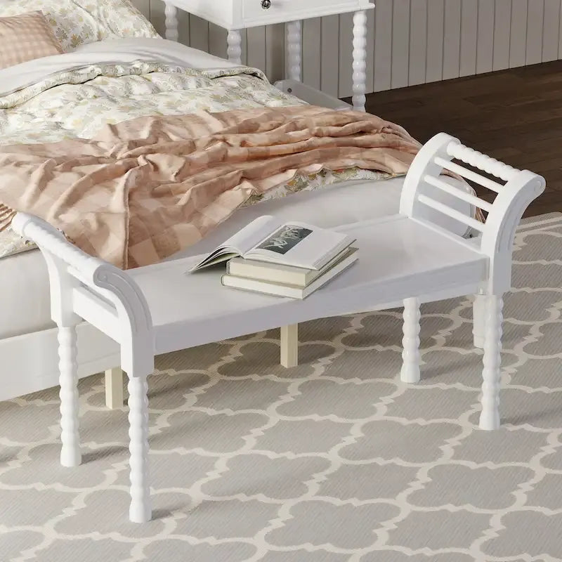 Set camera da letto in stile retrò a 4 pezzi di Harper&Bright Designs