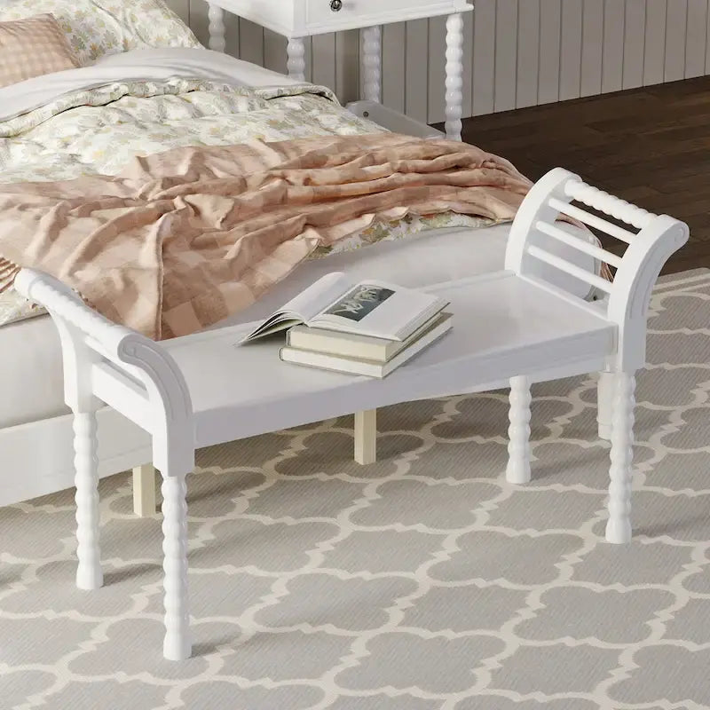Ensembles de chambre à coucher de style rétro 4 pièces par Harper&amp;Bright Designs