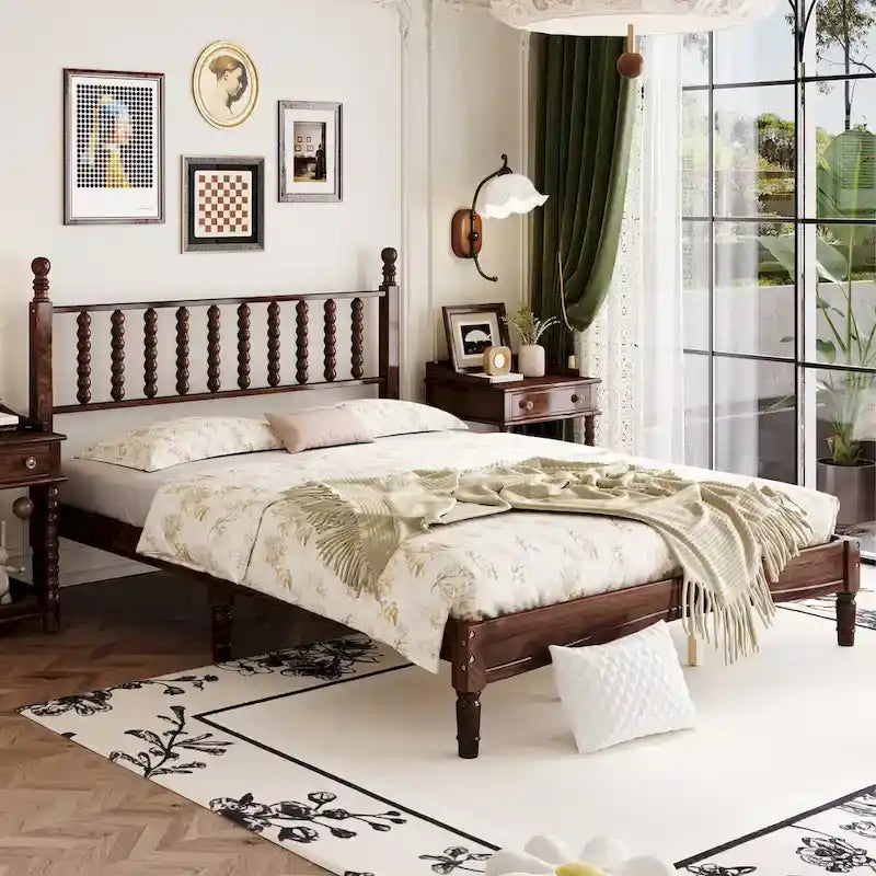 Ensembles de chambre à coucher de style rétro 4 pièces par Harper&amp;Bright Designs