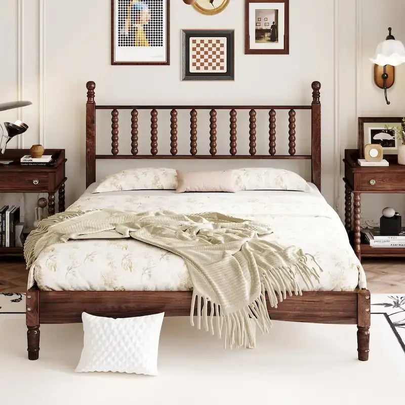 Ensembles de chambre à coucher de style rétro 4 pièces par Harper&amp;Bright Designs