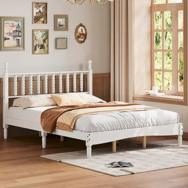 Ensembles de chambre à coucher de style rétro 4 pièces par Harper&amp;Bright Designs