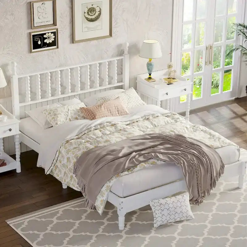 Ensembles de chambre à coucher de style rétro 4 pièces par Harper&amp;Bright Designs