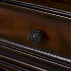 Ensemble de chambre à coucher traditionnel Eugene 6 pièces en bois massif de Furniture of America