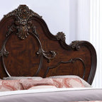 Ensemble de chambre à coucher traditionnel Eugene en bois massif, 3 pièces, de Furniture of America