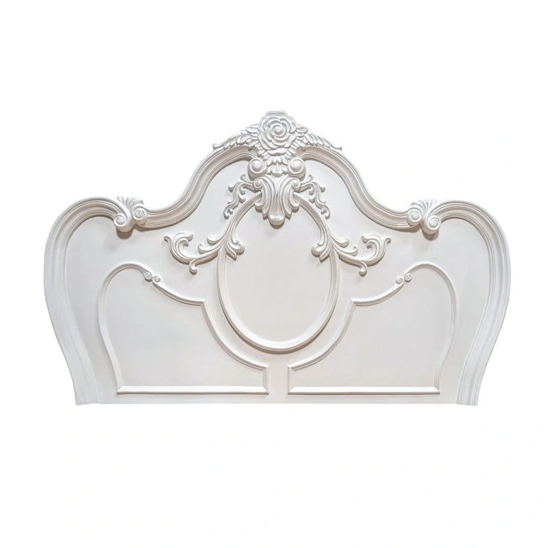 Ensemble de chambre à coucher traditionnel Eugene en bois massif, 3 pièces, de Furniture of America