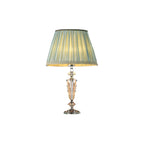 Lampe de table géométrique multicolore en cristal pour éclairage de chevet