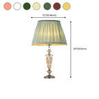 Lampe de table géométrique multicolore en cristal pour éclairage de chevet